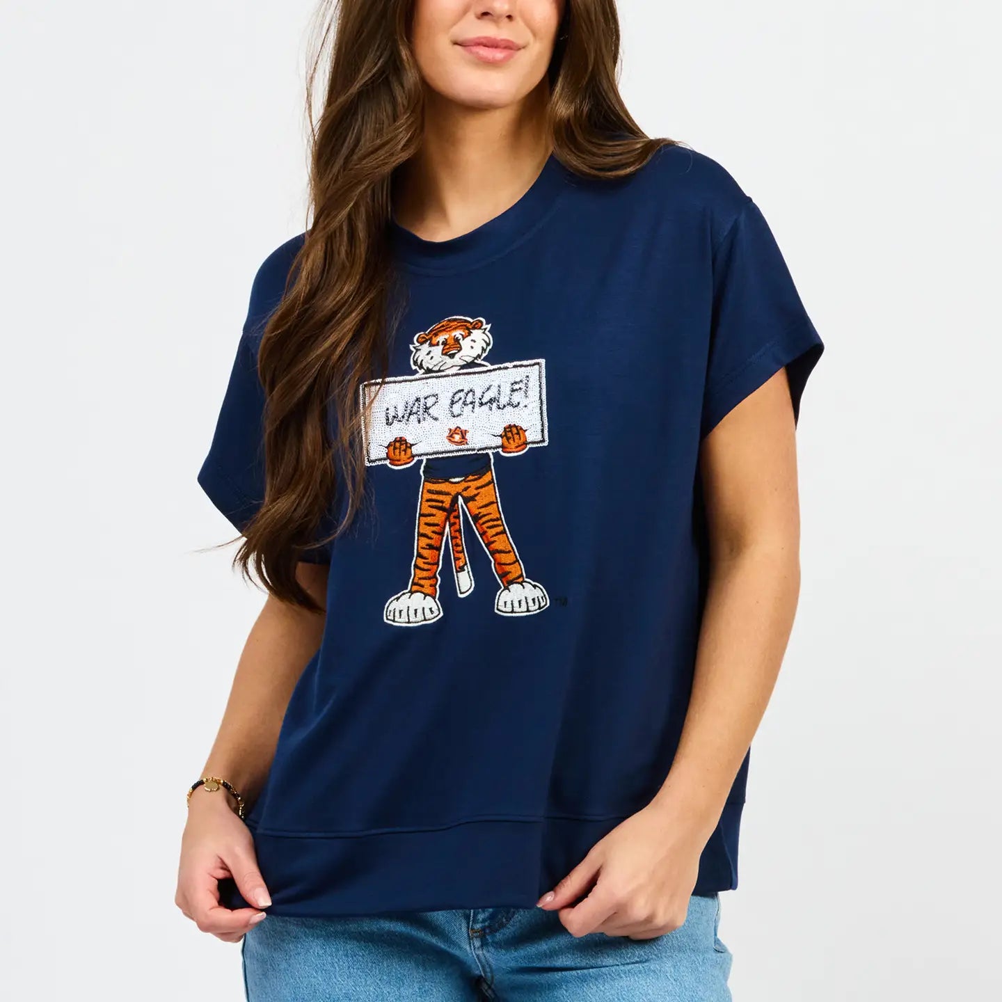 AU Large Mascot Top