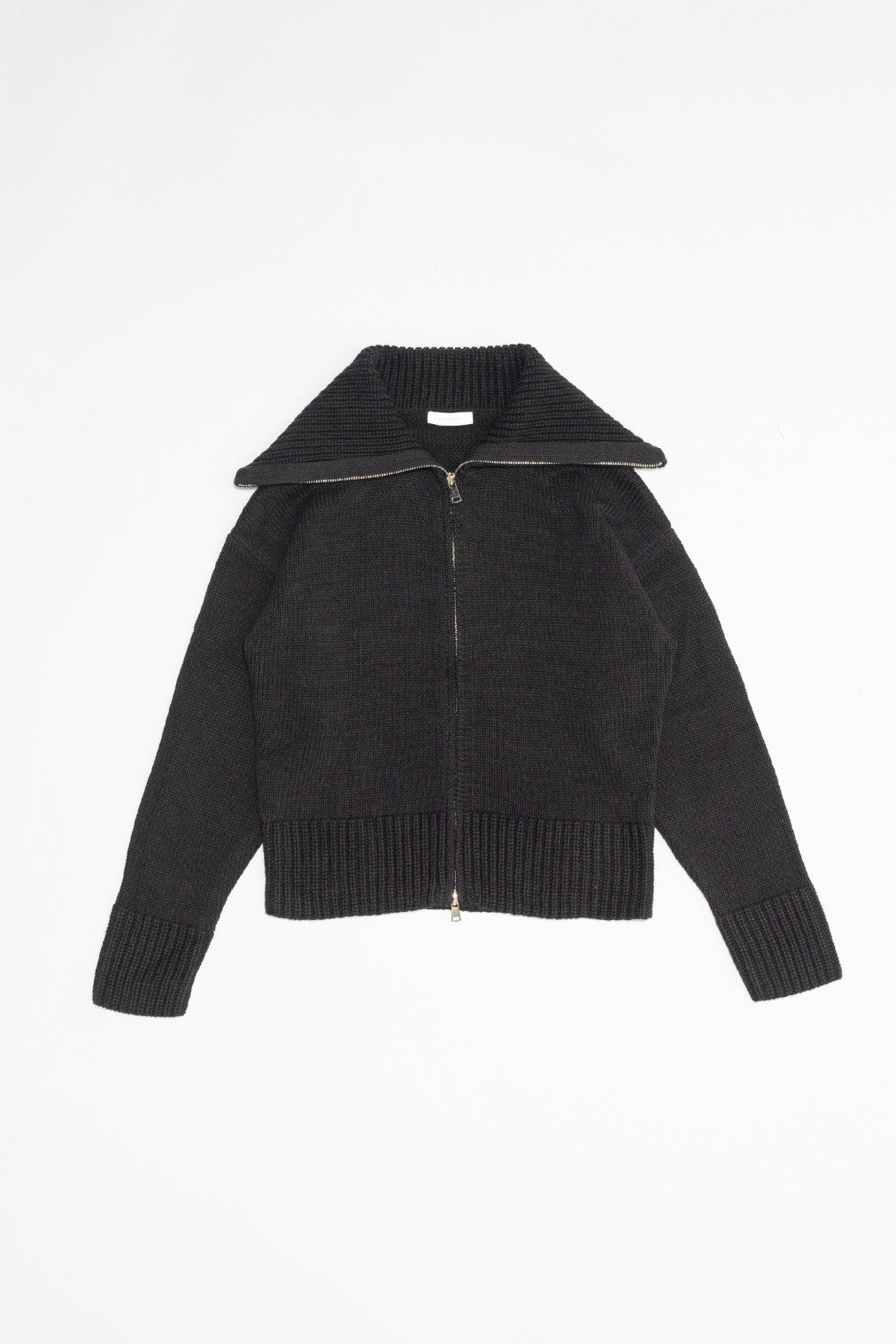 EDIE SWEATER WITH ZIPPER DETAIL