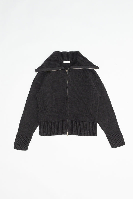 EDIE SWEATER WITH ZIPPER DETAIL