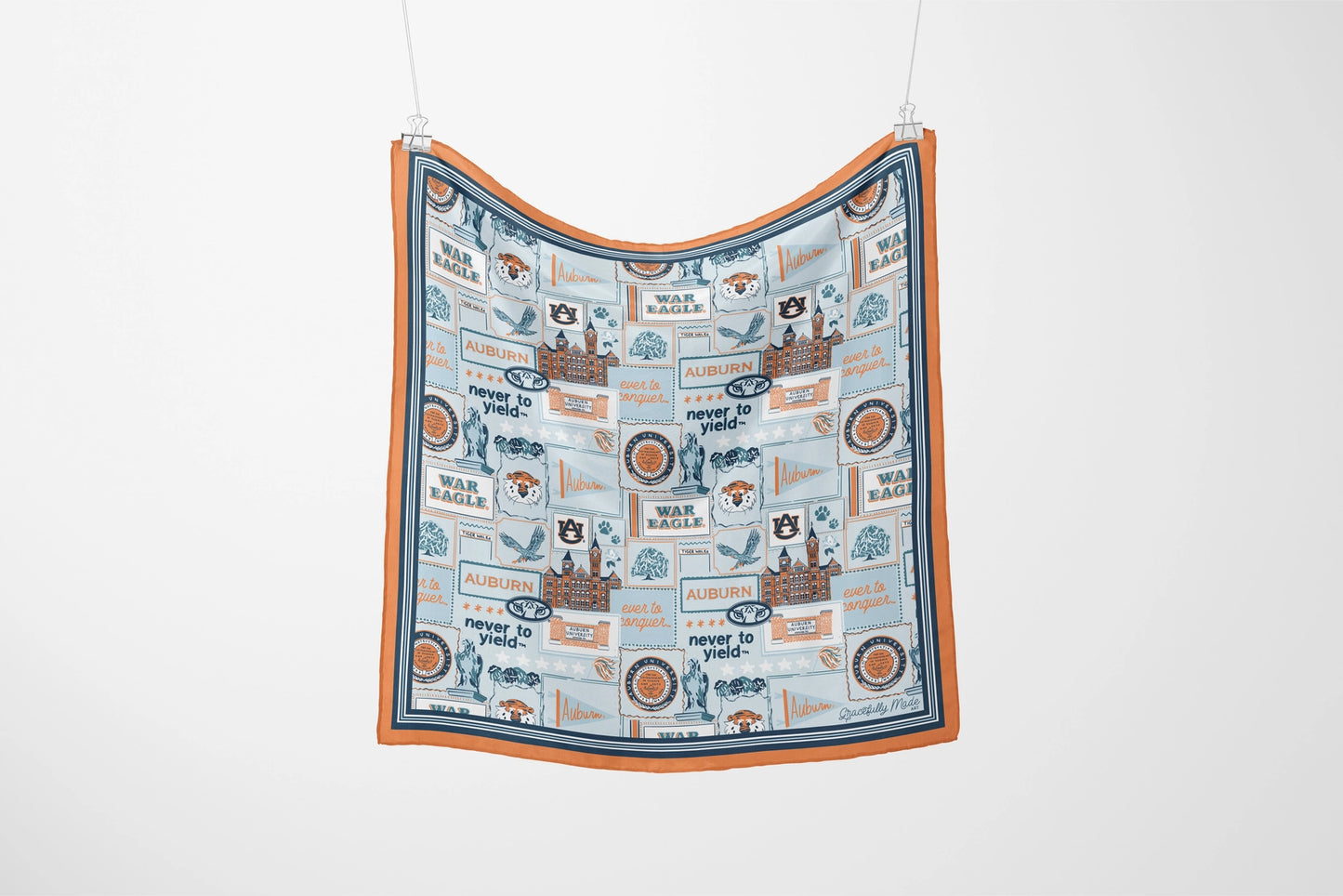 Auburn University Silk Scarf