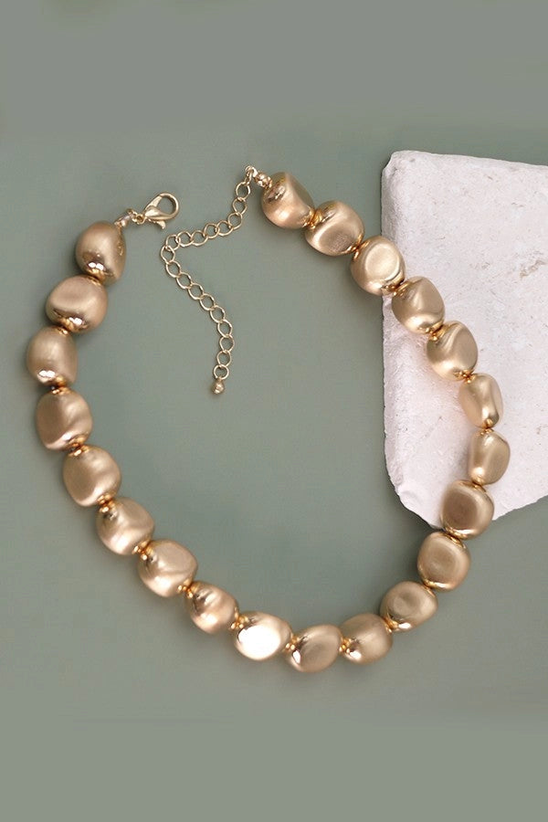 Puffy Chain Necklace