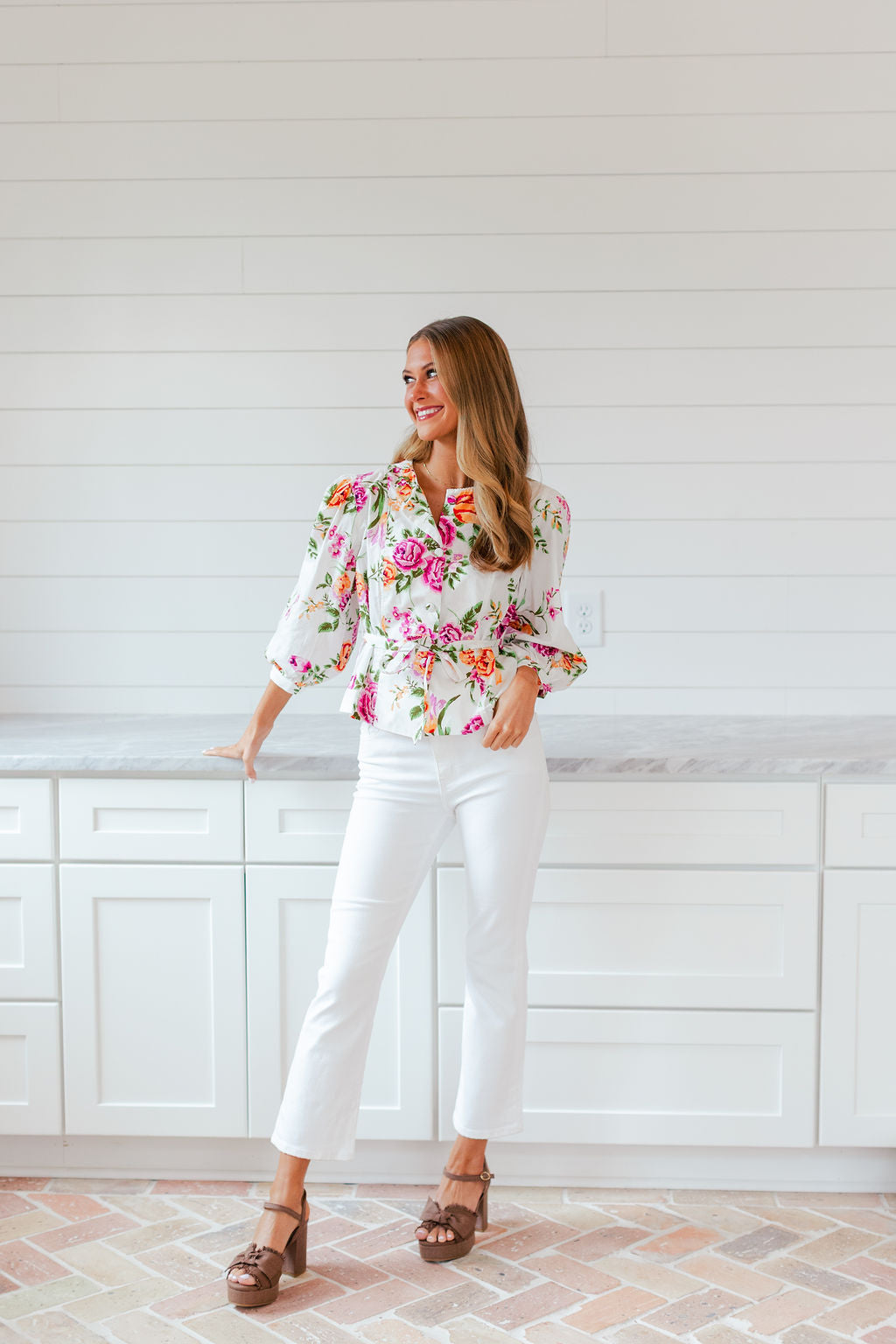 Shy Girl High Rise Crop Flare Jean