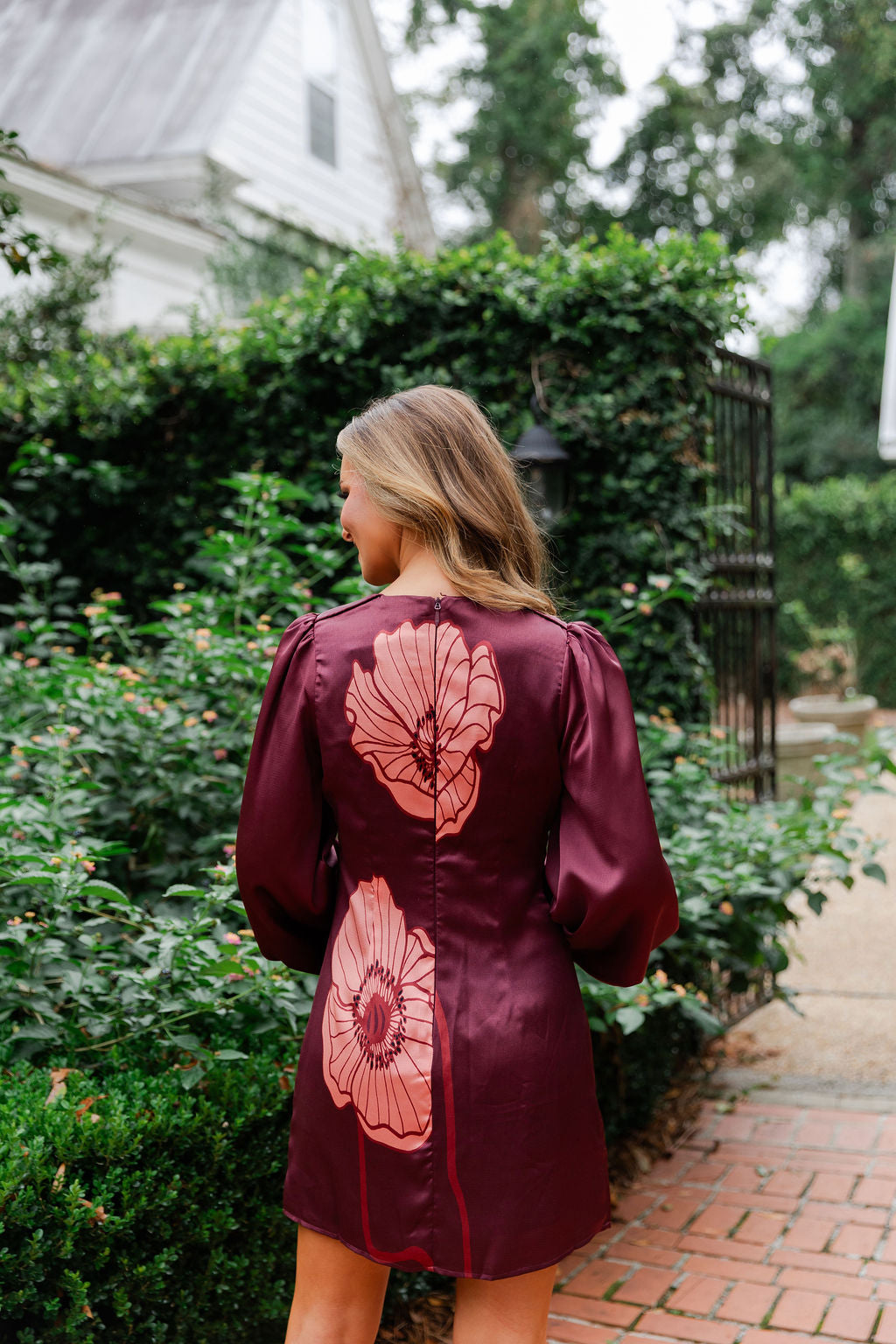 Juno Poppy Mini Dress