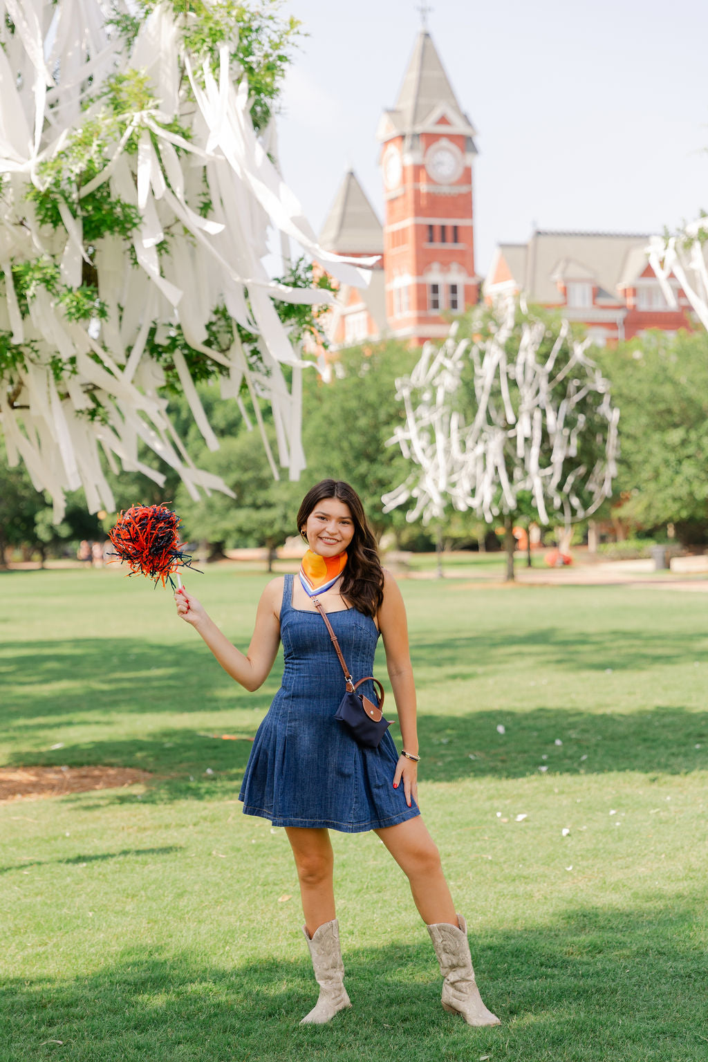 Serrina Denim Flare Dress