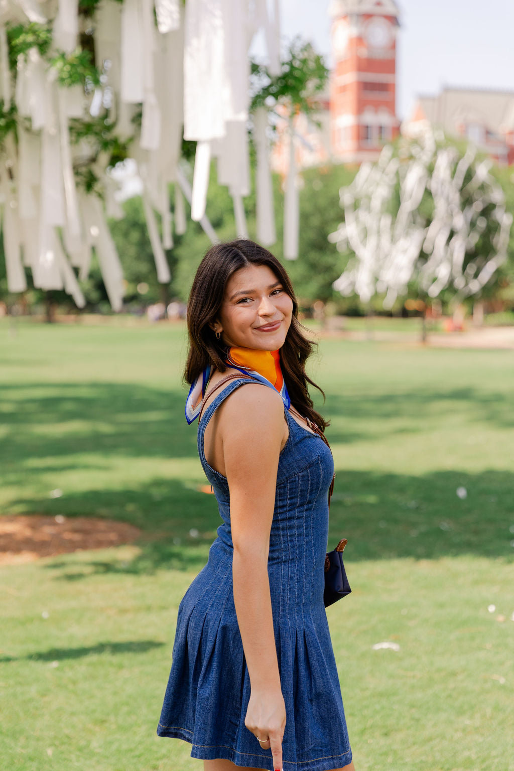 Serrina Denim Flare Dress