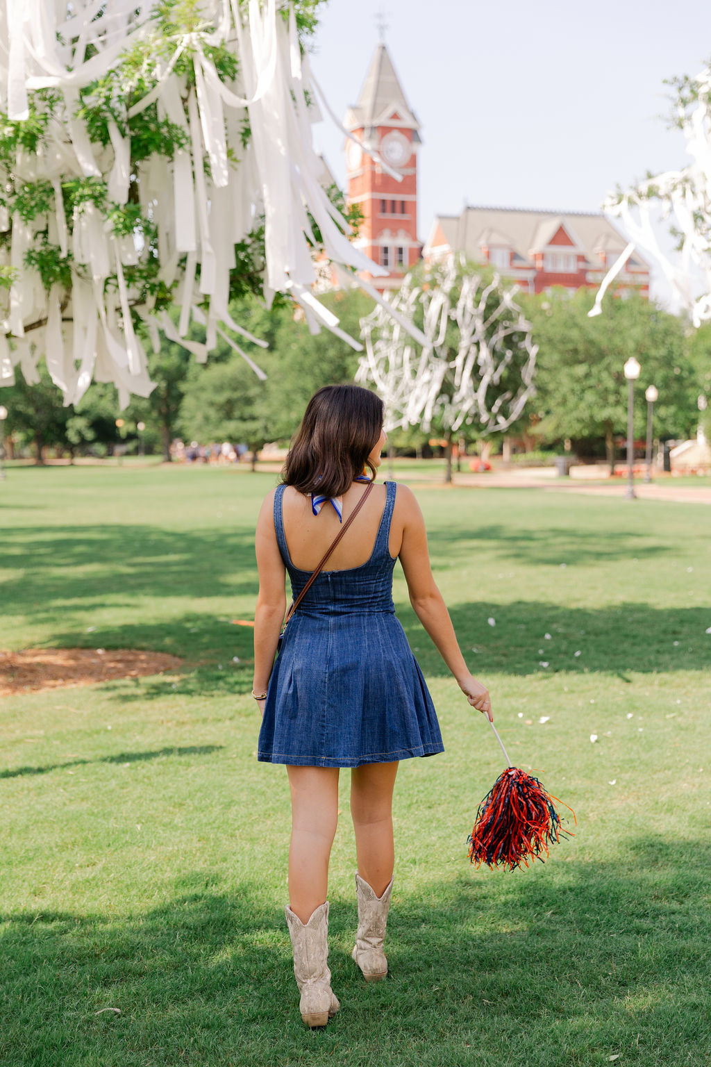 Serrina Denim Flare Dress