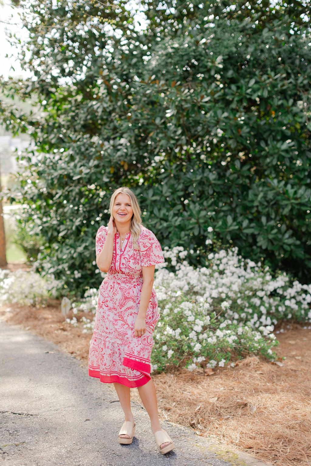 Paisley Midi Dress