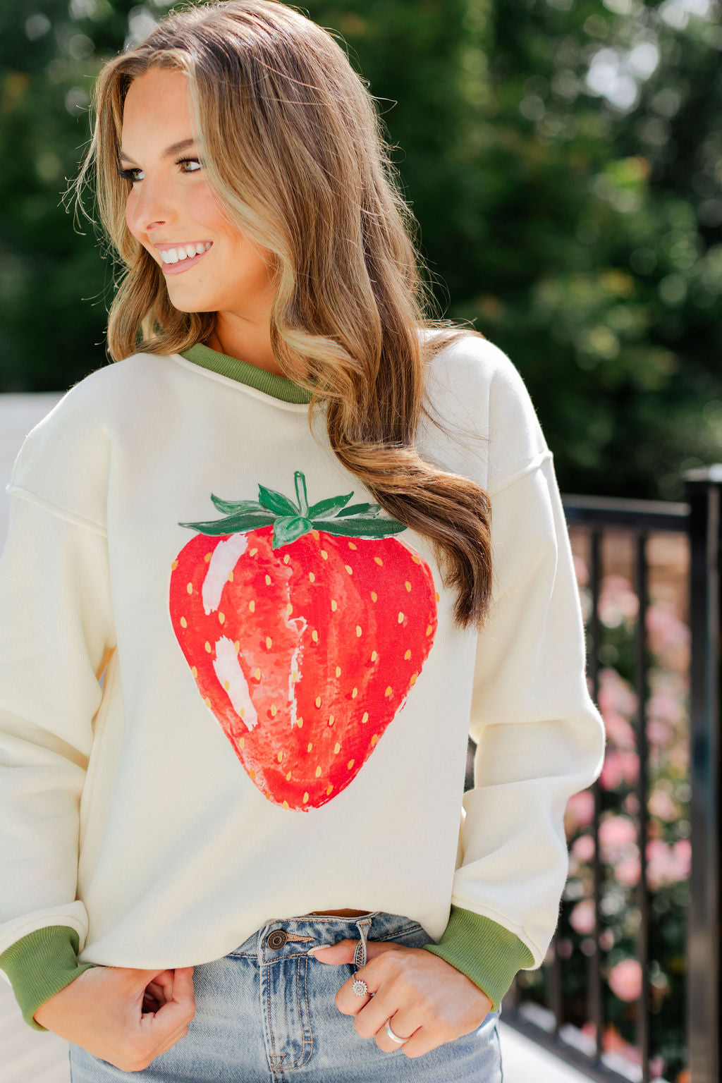 Strawberry Sweatshirt