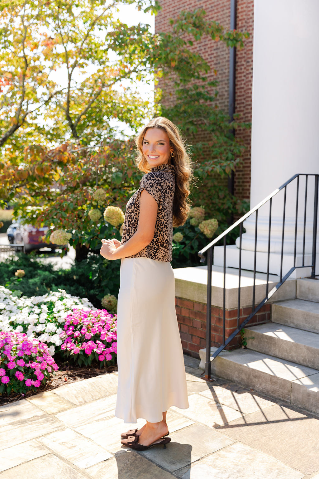 Satin Maxi Skirt