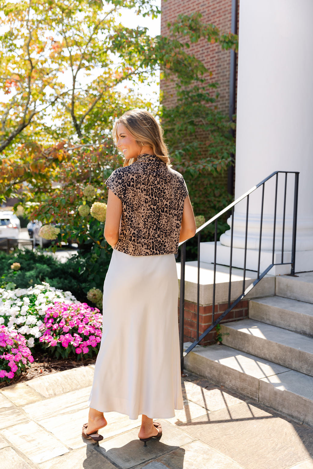 Satin Maxi Skirt