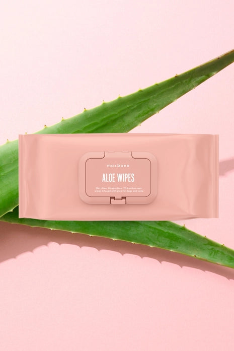 BIODEGRADABLE ALOE PET WIPES