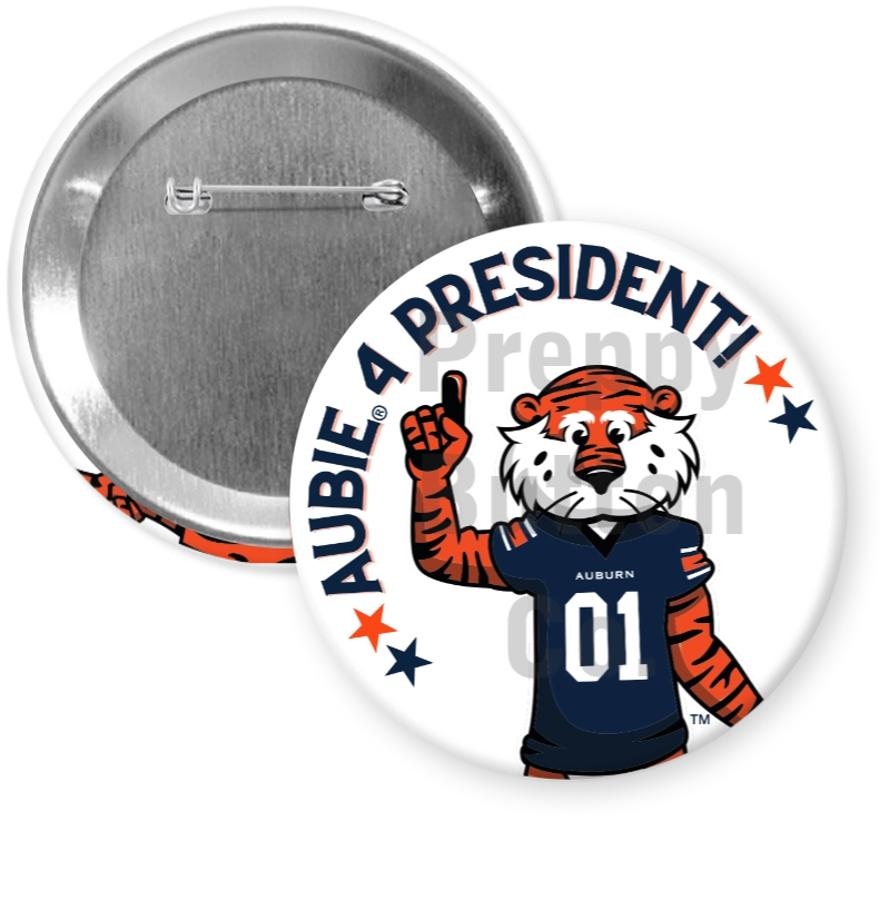 Aubie 4 President Button