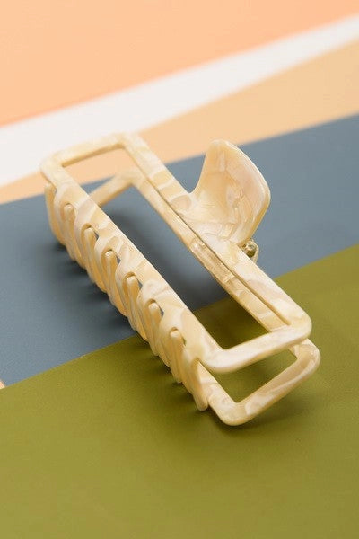 EXTRA LARGE CELLULOSE HAIR CLAW CLIP