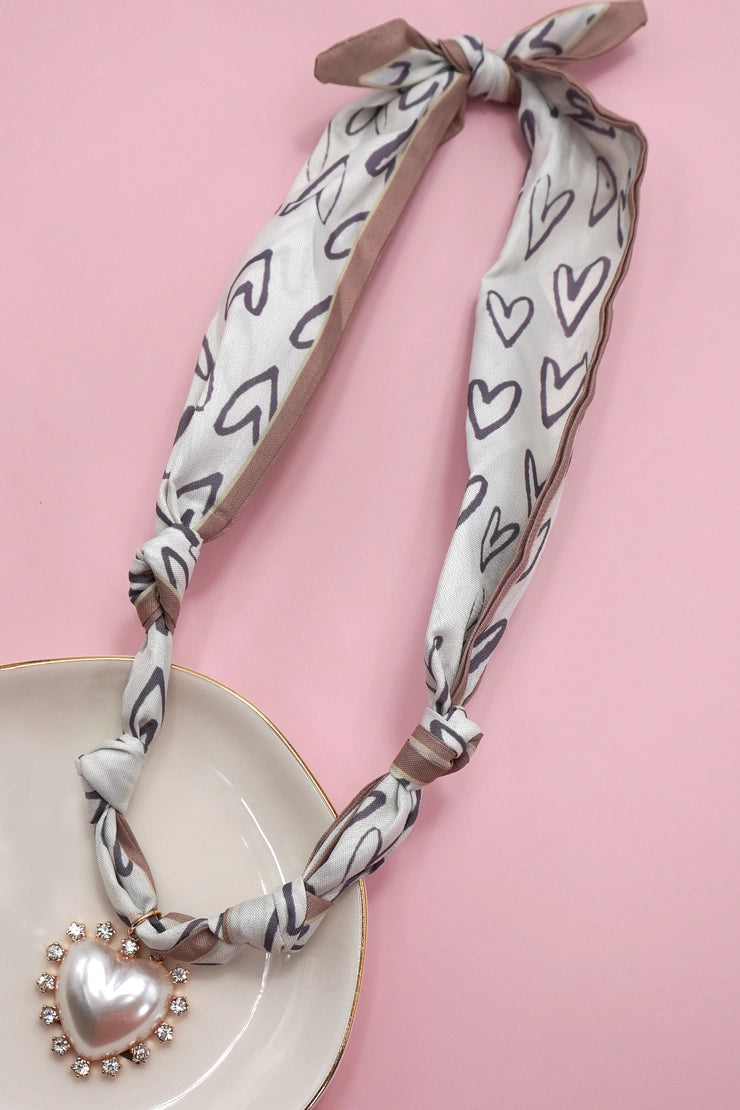 Scarf Charm Necklace