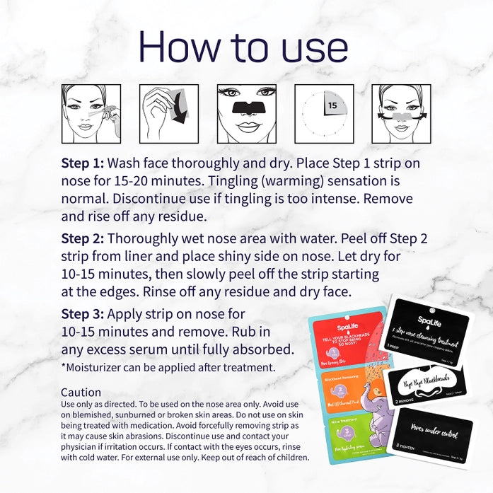 BYE BYE BLACKHEADS 3 STEP CLEANSING TREATMENT