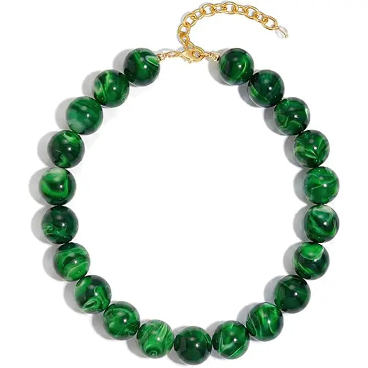Resin Bead Necklace