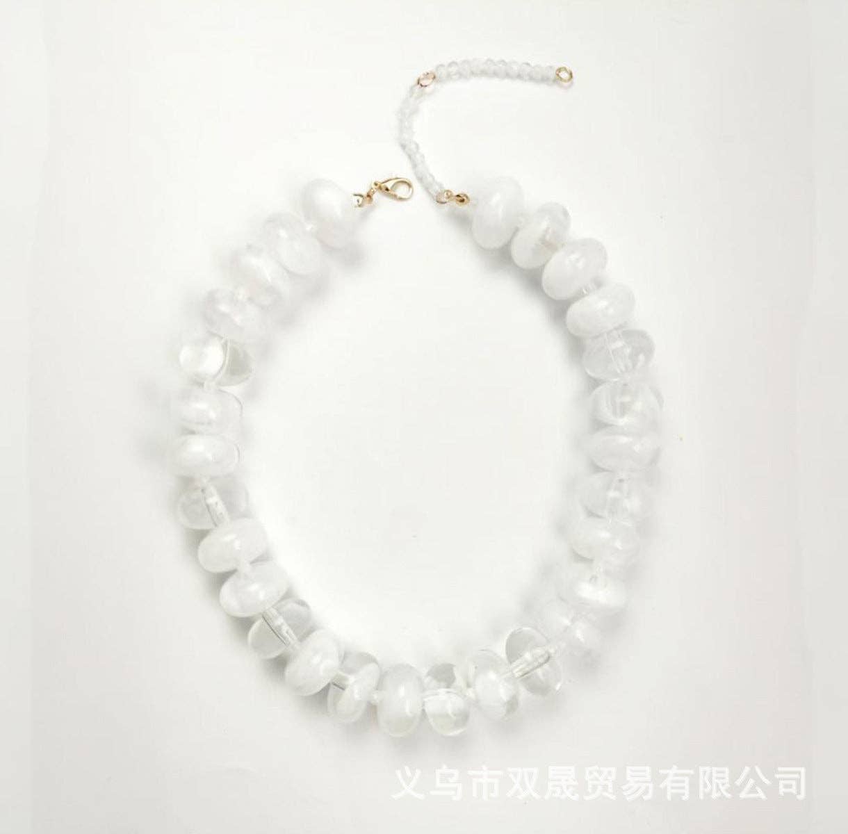 Acrylic Beaded Necklace