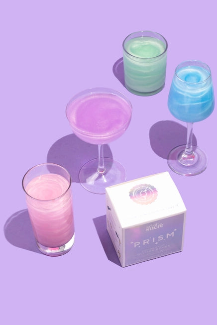 Cotton Candy Drink Glitter Bombs