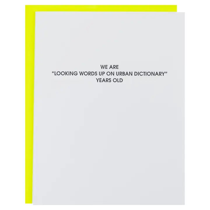 OLD AGE BIRTHDAY CARDS