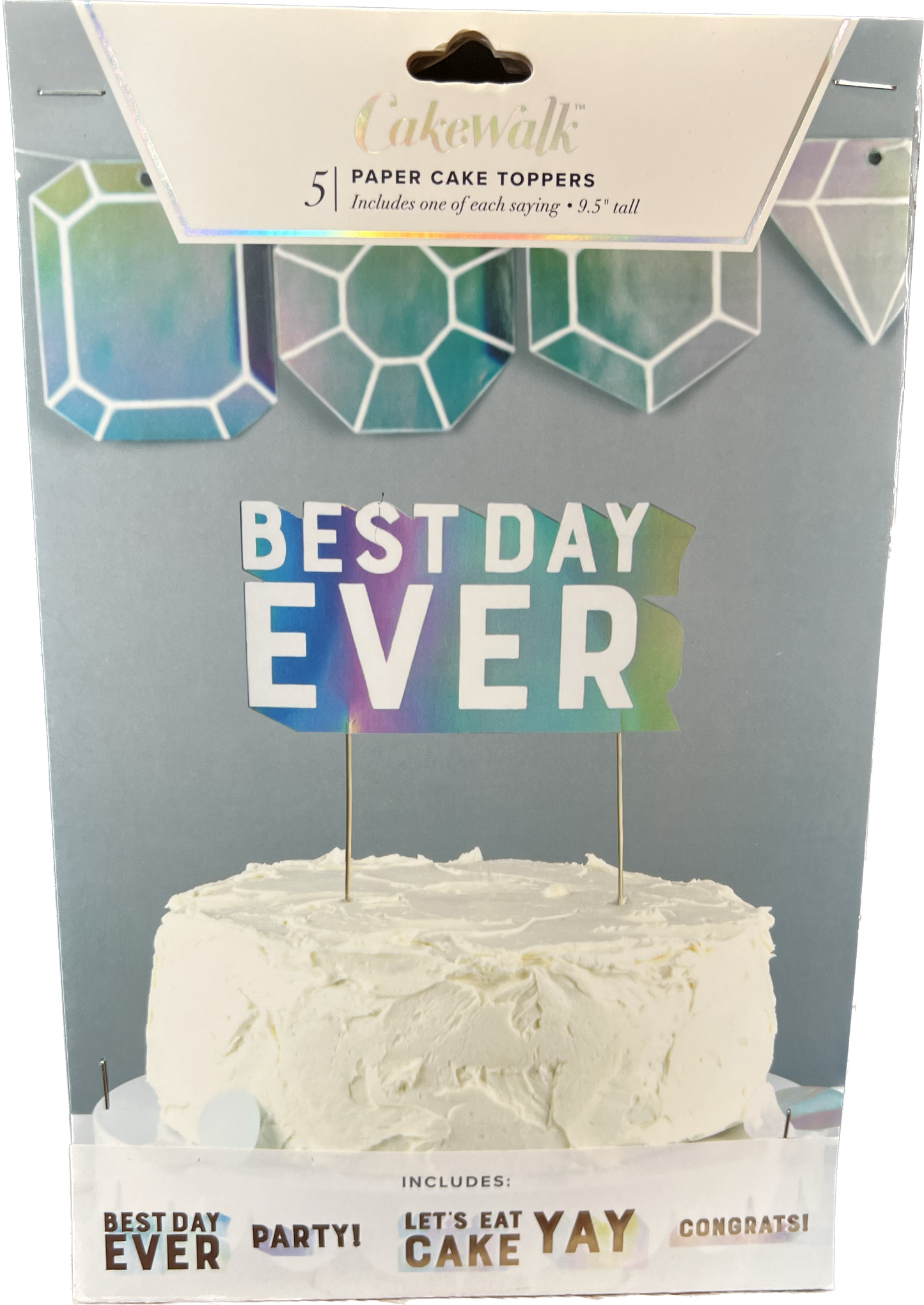 ASSORTED PAPER CAKE TOPPER SAYINGS