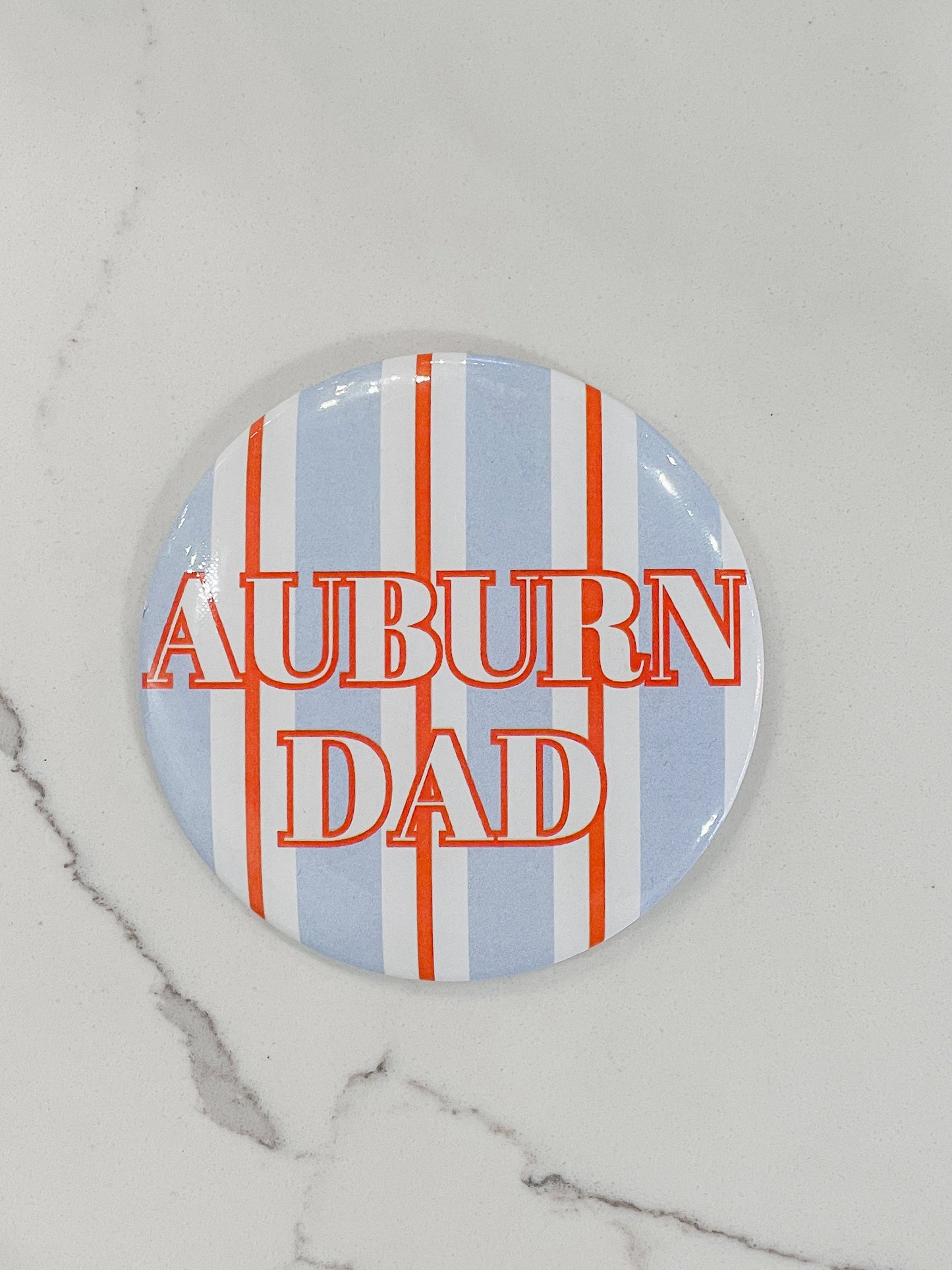 Auburn Dad Gameday Button