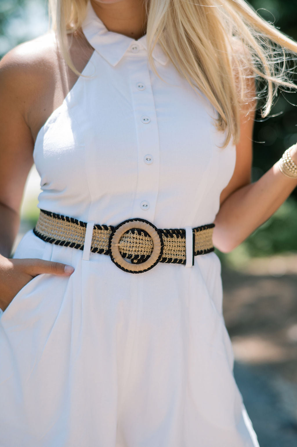 BUTTON DOWN ROMPER