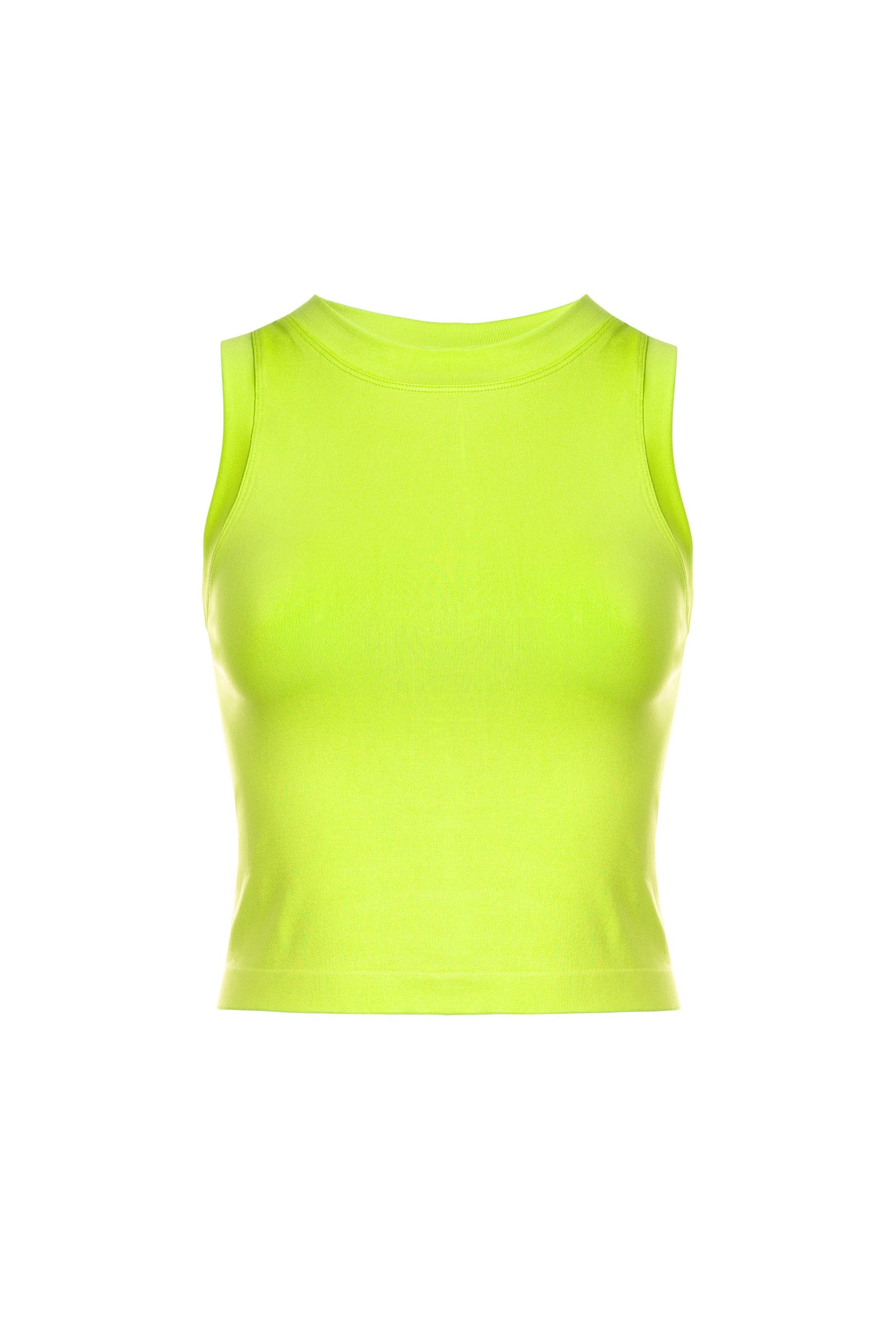 SMOOTH CROPPED SEAMLESS MUSCLE TANK
