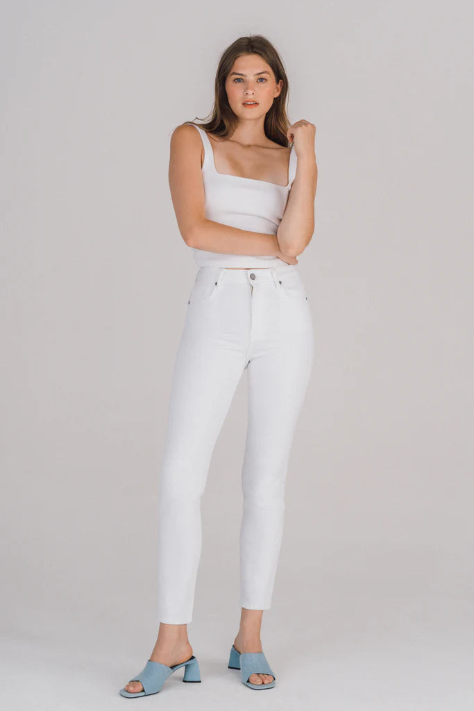 Tracey High Rise Straight Jean
