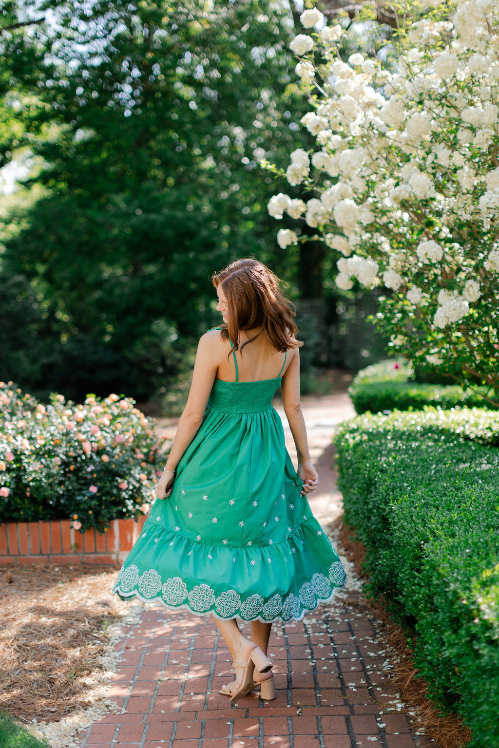 Tie Strap Midi Dress