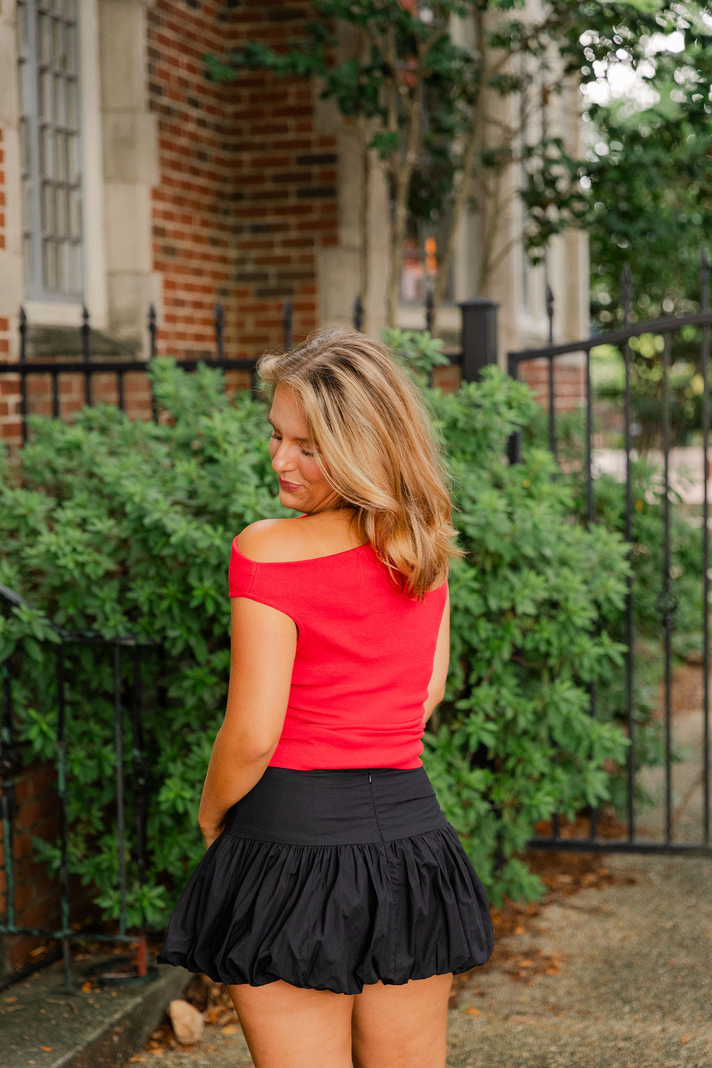 Asymmetrical Neck Sweater Top