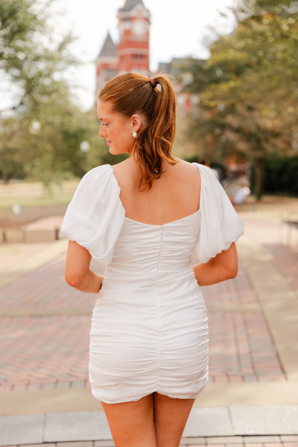 Camilia Ruched Mini Dress