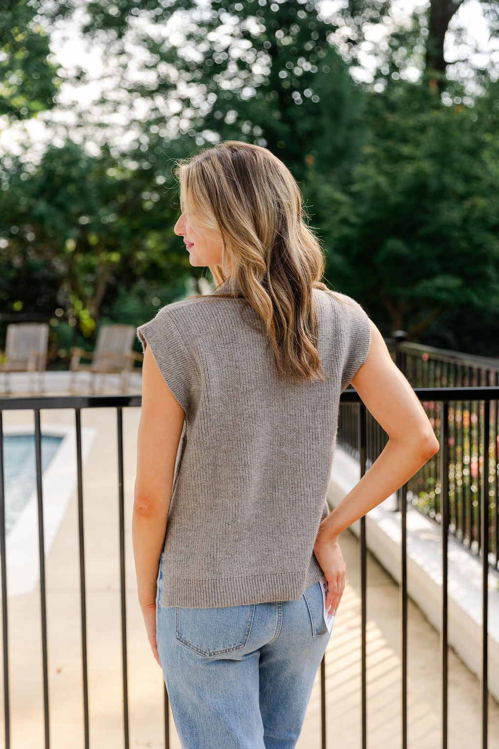 Sweater Vest Top