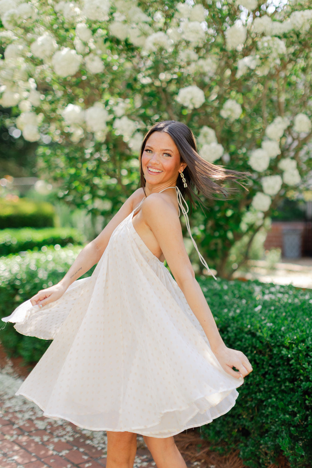 Flowy Halter Dress