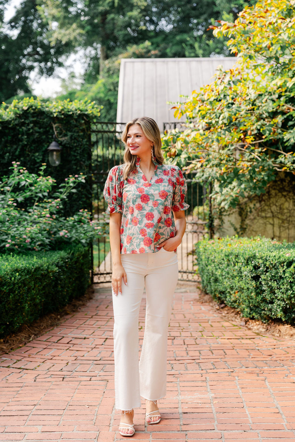 Floral Print Top