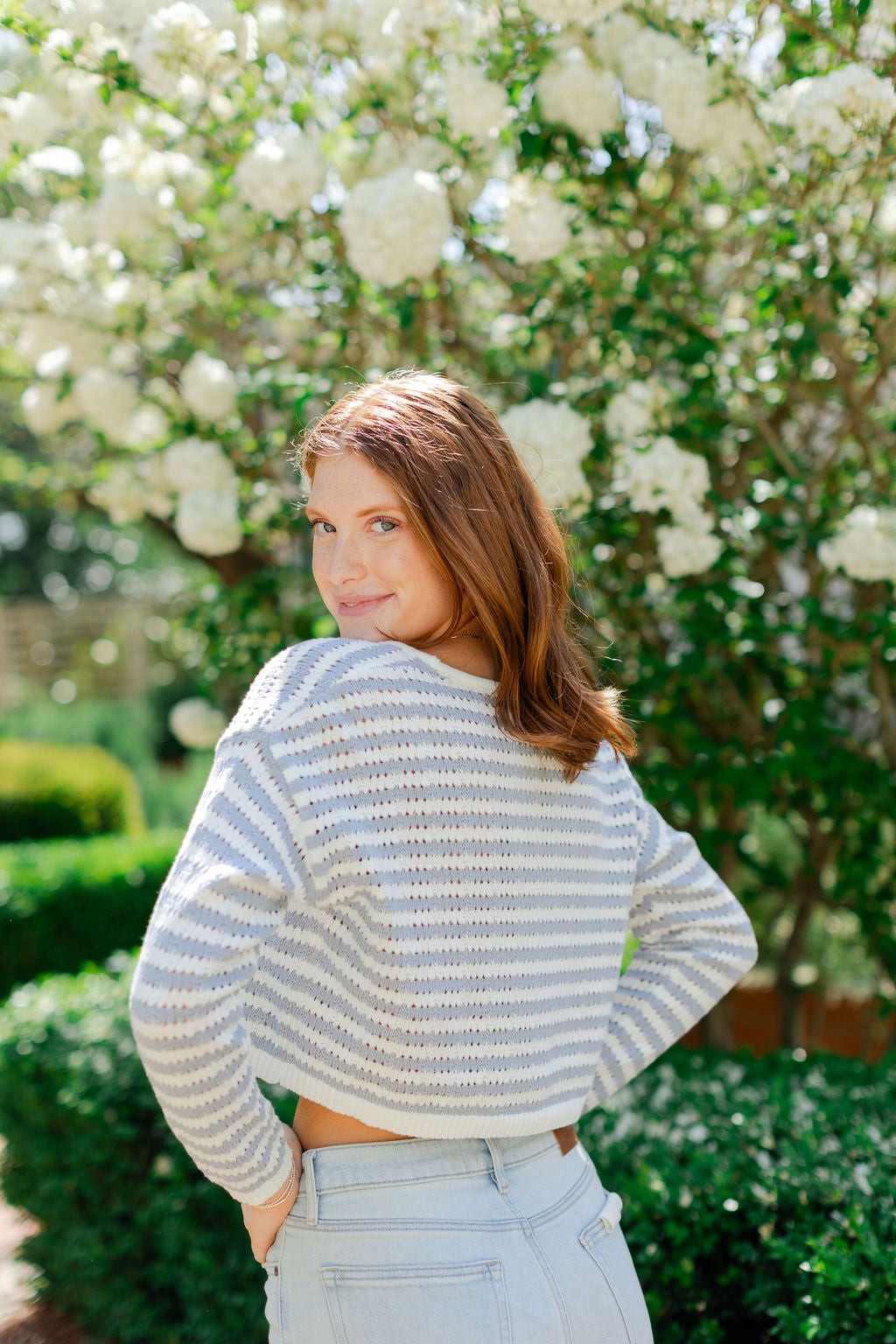 Cropped Relaxed Cardigan