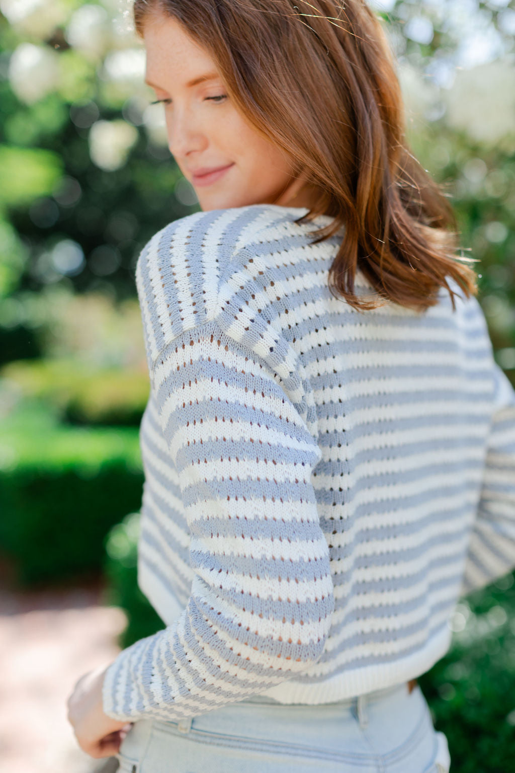 Cropped Relaxed Cardigan