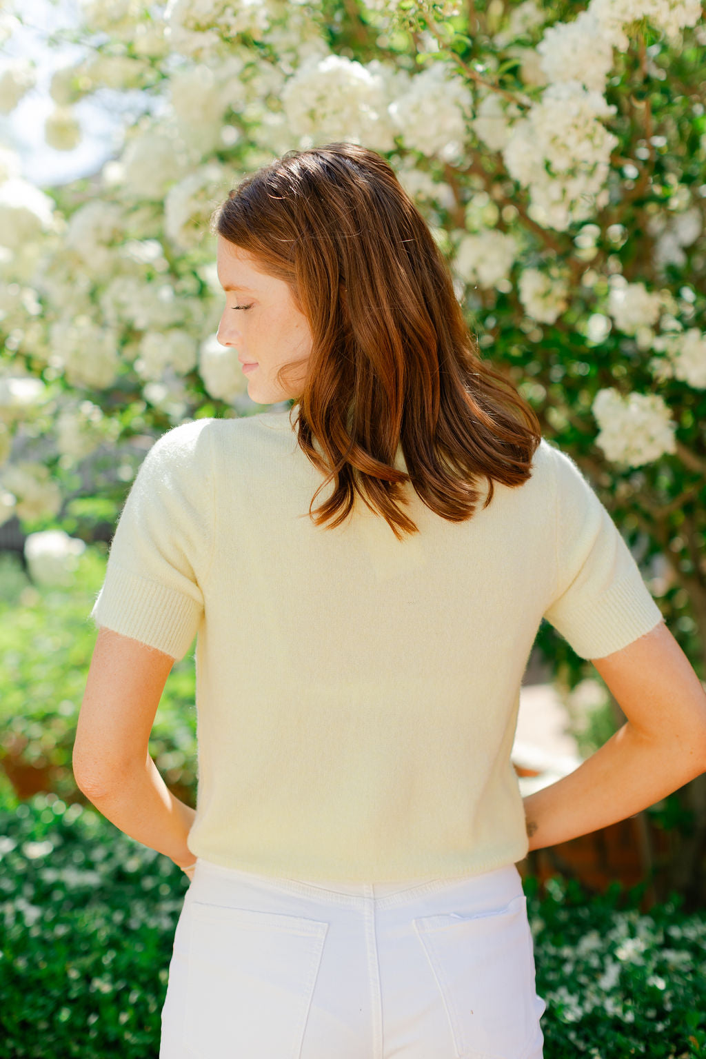 Soft Short Sleeve Sweater