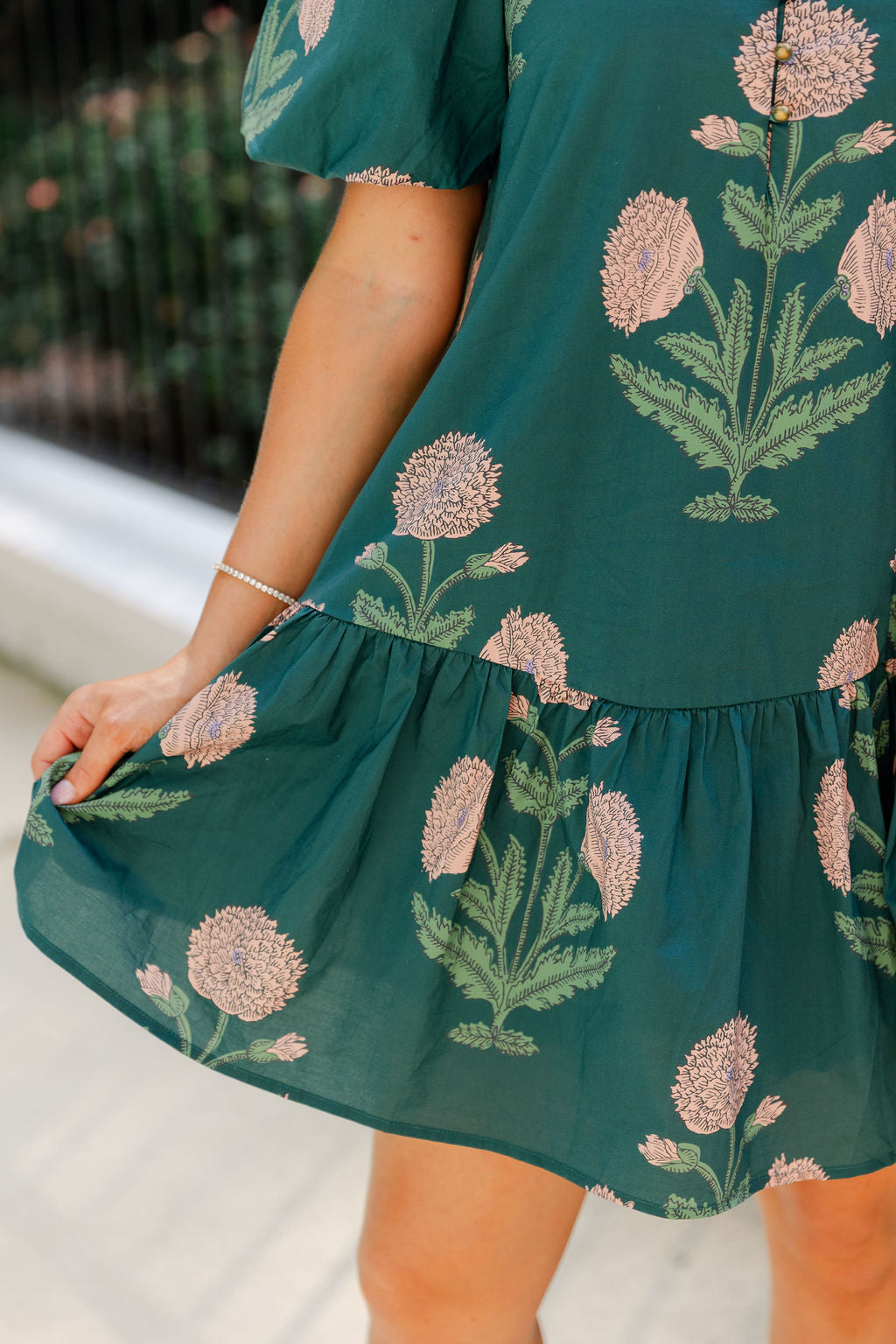 Floral Embroidered Dress