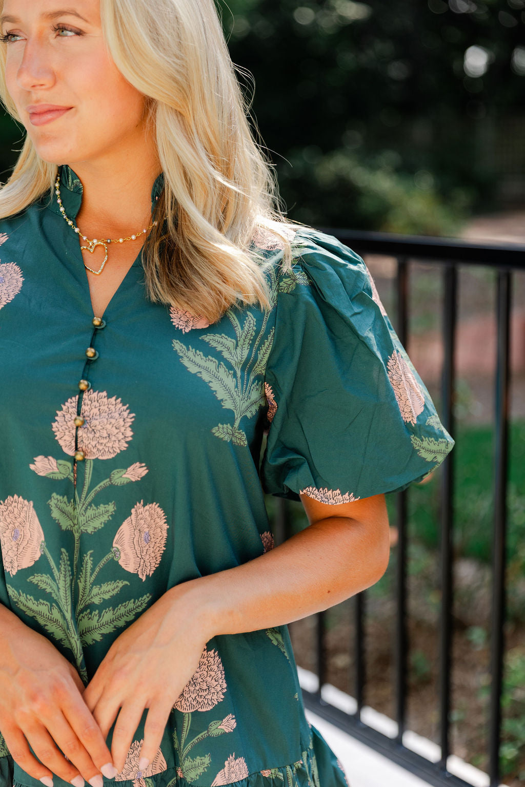 Floral Embroidered Dress