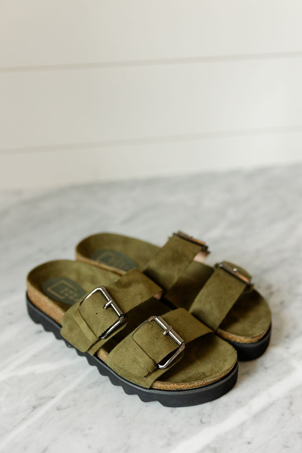 Carla Suede Slide
