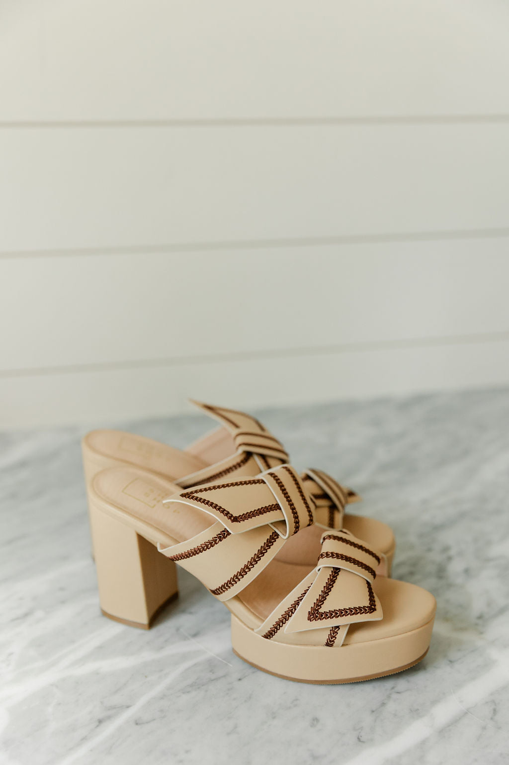 Honey Block Heel