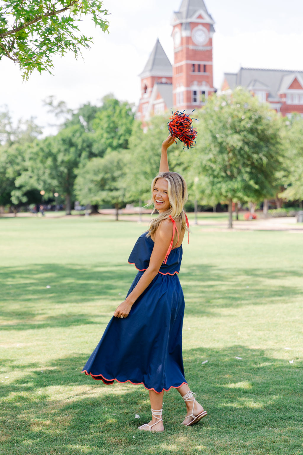 Scallop Hem Skirt
