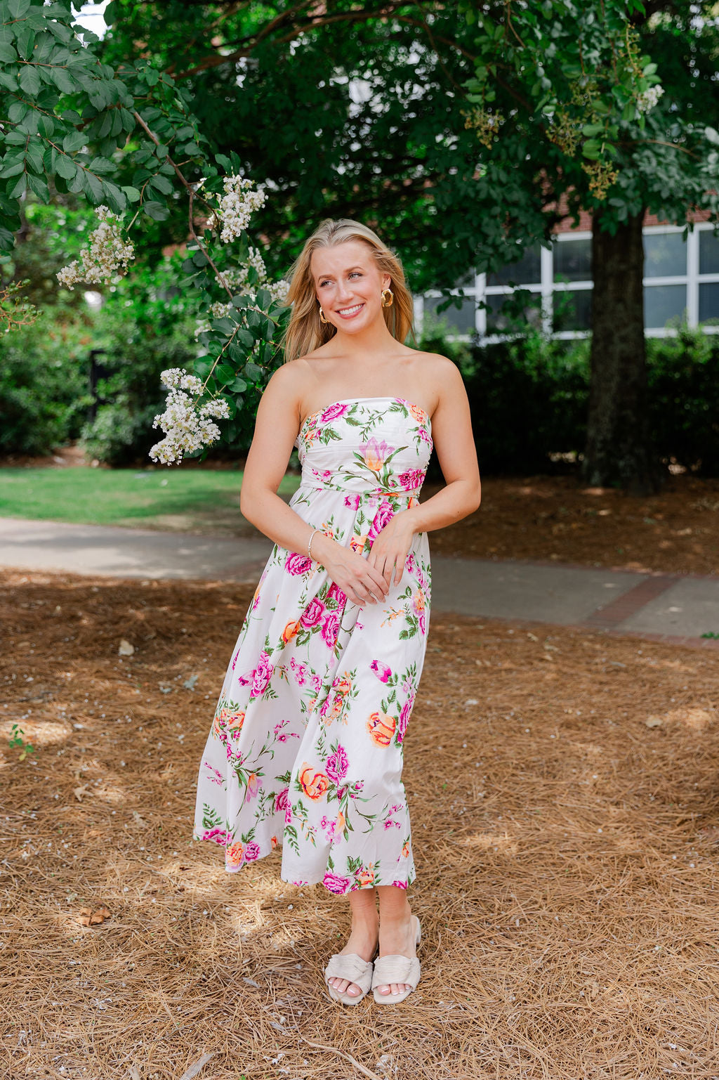 Floral Midi Dress