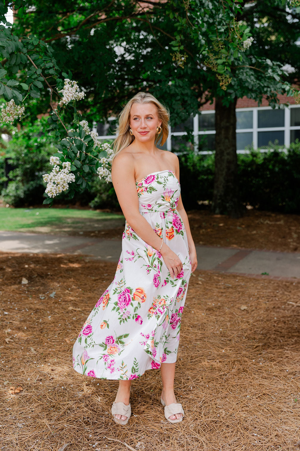 Floral Midi Dress