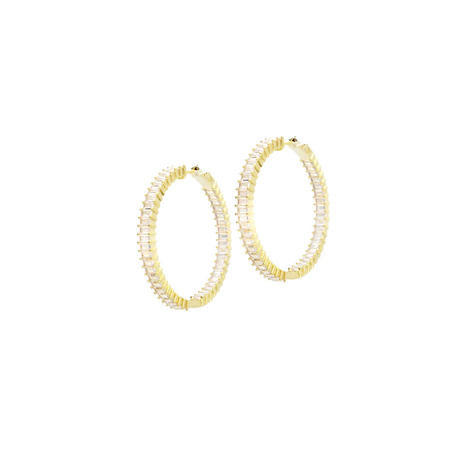 BAGUETTE CZ HOOP