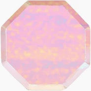 IRIDESCENT OCTAGONAL SMALL PLATE