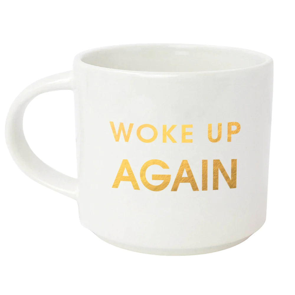 CHEEKY GOLD FOIL COFFEE MUG