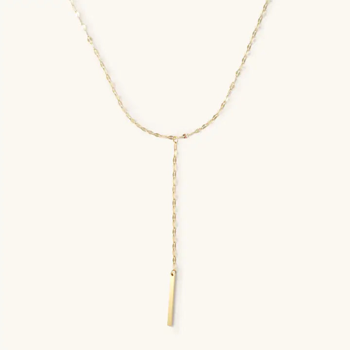 Gold Shimmer Lariat