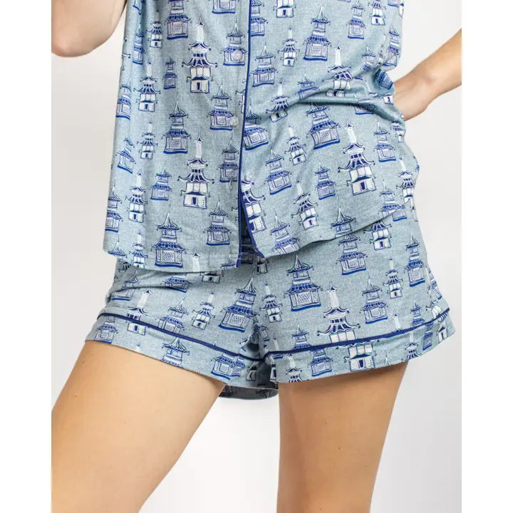 Pagoda Sleep Shorts
