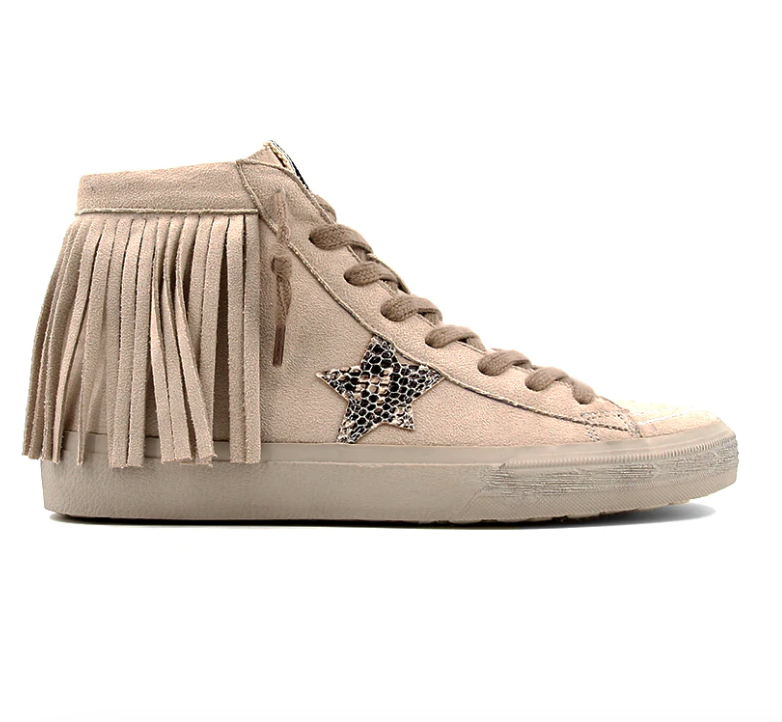 SHUSHOP RUTH FRINGE SNEAKERS